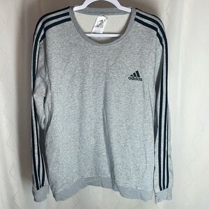 adidas Men's Essentials Fleece 3-Stripes Sweatshirt sz. XL
